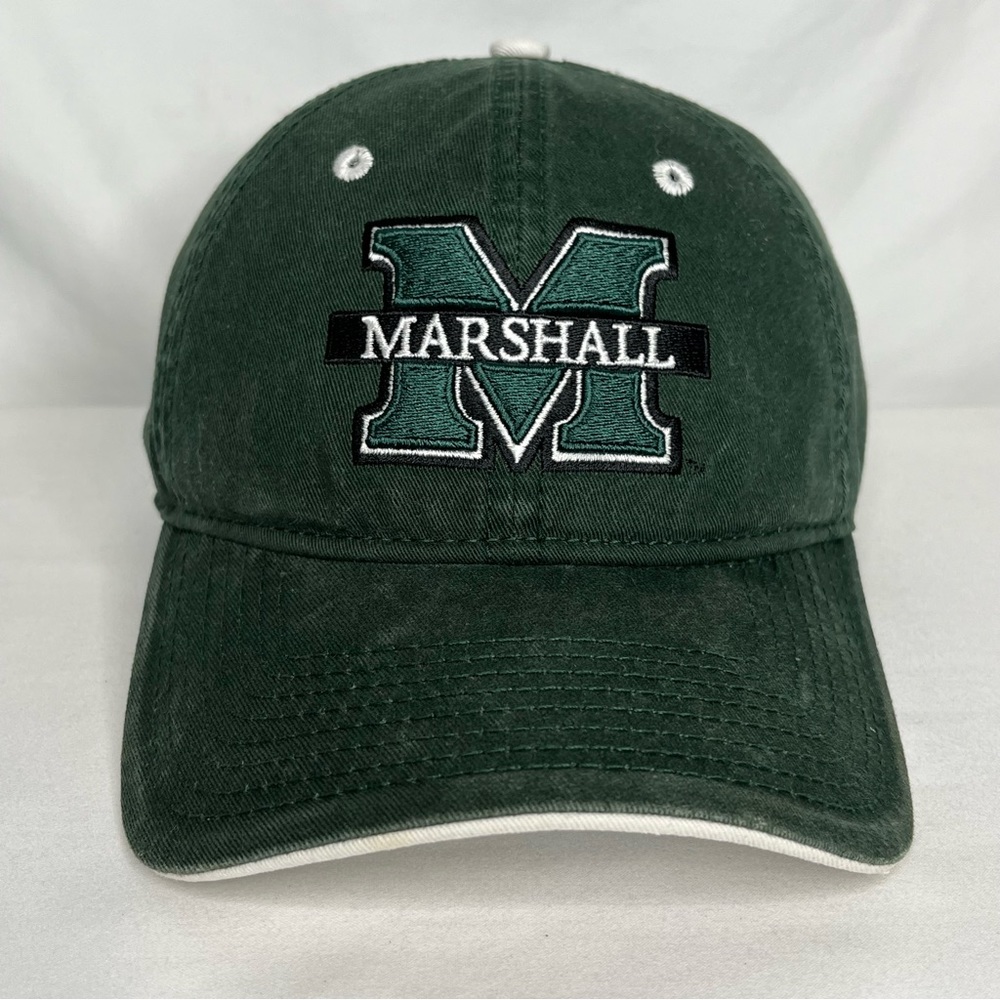 Hunter Green Marshall University The Thundering Herd Baseball Hat